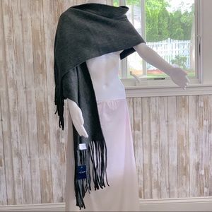 Lucky Brand Wool Fringe Scarf